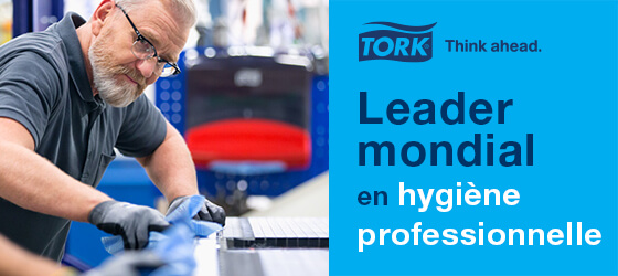 Tork, le leader mondial en hygiène professionnelle