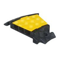 Angle pour protège câbles à capot - Viso