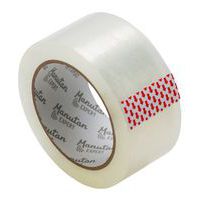 Adhésif silencieux transparent  - Longueur 66 m - Manutan Expert