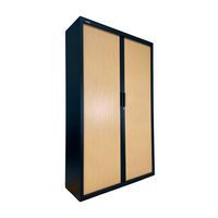 Armoire haute reconditionnée à rideaux - Steelcase