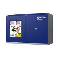 Armoire basse batterie lithium actif - 2 portes - Manutan Expert