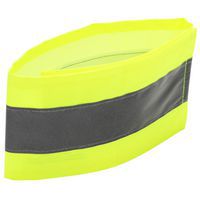 Brassard réfléchissant jaune fluo - Manutan Expert
