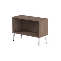 Rangement bas Teni pied métal ouvert hauteur 74 cm