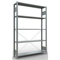 Rayonnage léger Easy-Fix - Simple face- H2000 mm - galvanisé - Schulte