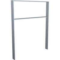 Arceau appui pour vélos en acier avec barre transversale - Schake