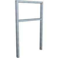 Arceau appui vélos tube rectangulaire avec barre transversale - Schake