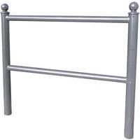 Arceau appui vélos avec tête sphérique à bétonner et revêtement-Schake