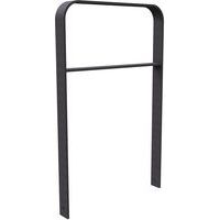 Arceau d'appui vélos acier plat courbée barre transversale - Schake