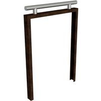 Arceau corten à bétonner optiquement pré-rouillée fixation-Schake