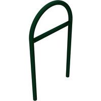 Arceau rond en tube acier à bétonner avec traverse - Vert - Schake