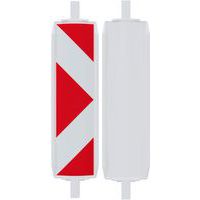 Balise plastique type 60W - Film classe 2 - Flèche - Une face - Schake