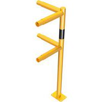 Poteau angle pour balustrade de protection - Schake