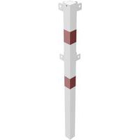 Poteau d'angle 90° balustrade protection bandes réfléchissantes-Schake