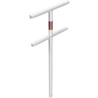 Poteau-support angle à bétonner et bandes réfléchissantes - Schake