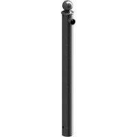 Poteau-support extrémité pour protection de bordure à bétonner-Schake