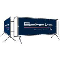 Barrière avec bannière publicitaire - Schake