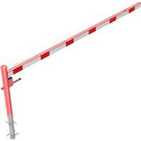 Barrière pivotante à bétonner serrure triangulaire-Schake