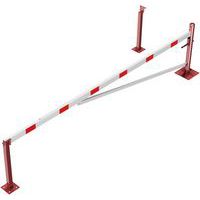 Barrière pivotante traverse câble renfort à cheviller cadenas-Schake