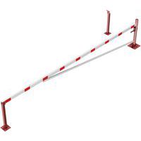 Barrière pivotante traverse à cheviller serrure profilée - Schake