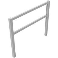Barrière pour chemins piétons stationnaire galvanisée - Schake