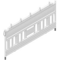 Barrière Euro 2 type Nox adapteurs lampes prémonté sans film-Schake