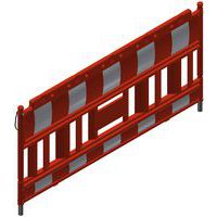 Barrière Euro2 type Nox orange sans adaptateurs pour lampes - Schake