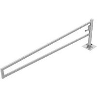 Barrière pivotante galvanisée à cheviller serrure profilée-Schake
