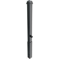 Borne décorative acier 473B amovible blocage triangulaire-Schake