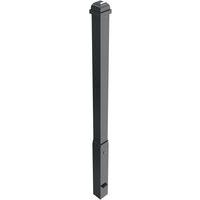 Borne décorative acier 473B amovible serrure profilée-Schake