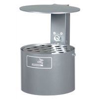 Cendrier rond à fixer avec pied-support - Schake