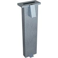 Douille de sol avec dispositif de blocage pour acier plat - Schake