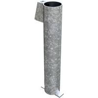 Manchon de sol avec dispotif de blocage pour poteaux tubes - Schake