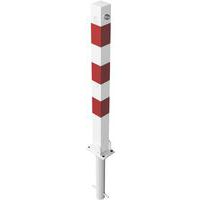 Poteau à bétonner manchon bandes réfléchissantes 2 anneaux-Schake