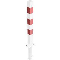 Poteau blocage triangulaire à bétonner manchon réfléchissant - Schake