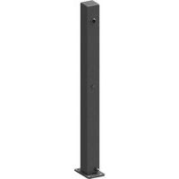 Poteau rabattable blocage triangulaire à cheviller platine-8mm-Schake