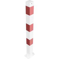 Poteau stationnaire bétonner banréfléchissantes anneau - Schake