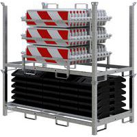 Kit de balises type Nox-Avec film RA2/B-Deux faces-Hachuré-Schake