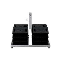 Support panneaux pour tube à tige type Crossing - Schake