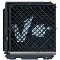 Porte mobile noir sans raccordement barrière lumineuse V-Gate-Schake