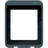 Porte mobile noir mat sans LED V-Guard - Schake