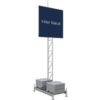 Dispositif d‘installation pour panneau publicitair sans spot - Schake