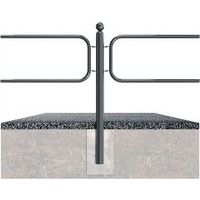 Protection de bordure avec barre transversale en acier plat - Schake