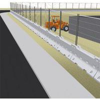 Set de barrière en béton Profi - Schake