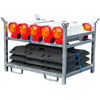 Kit balise Bast sur palette stockage-Film RA2/B-Une face flèche-Schake