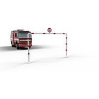 Barrière de limitation en hauteur stationnaire à cheviller - Schake