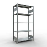 Rayonnage léger Easy-Fix -Double face - Finition galva - Schulte