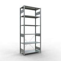 Rayonnage léger Easy-Fix - Simple face- H2500 mm - galvanisé - Schulte