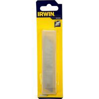 Lames carbone sécables 18 mm - 10 pièces - Irwin