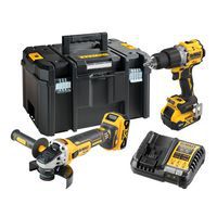 Coffret 2 outils XR 18V 5Ah Li-Ion Brushless - Dewalt