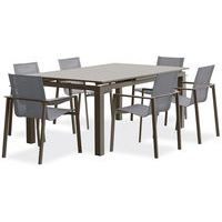 Ensemble repas de jardin en aluminium Zahara - DCB Garden